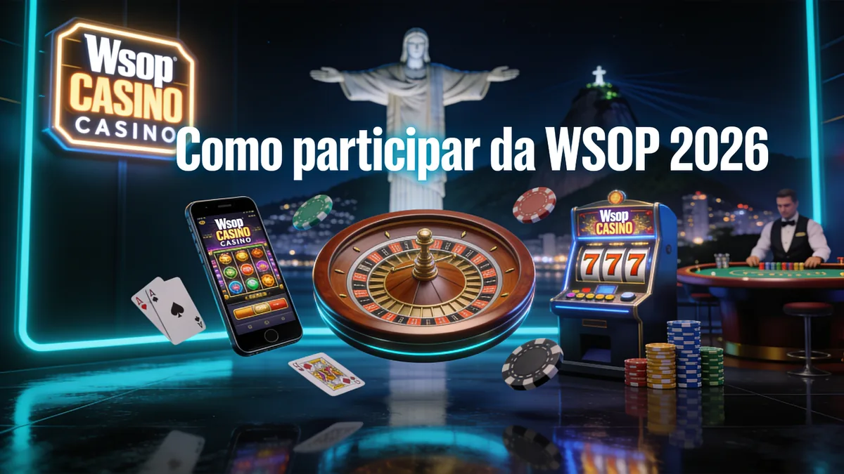 Como participar da WSOP 2026: guia de wsop para jogadores no Brasil
