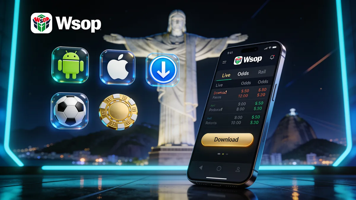 wsop no Brasil — Vantagens do App WSOP para Android e iOS